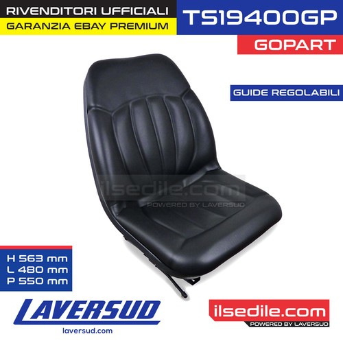 Sedile per trattore pvc - in,