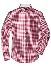 Uomo Plaid Camicia a Quadri