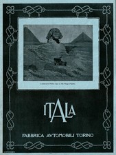 ADVERTISEMENT 1920 CAR ITALY