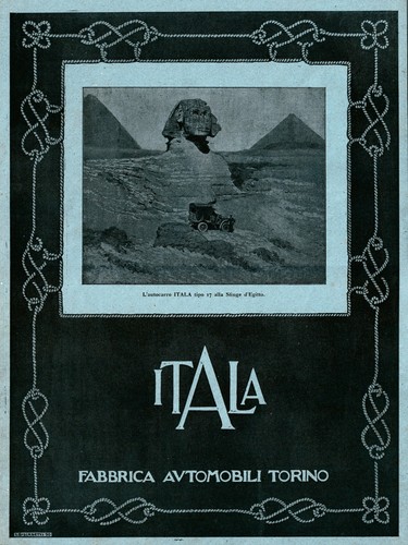 Pubblicita 1920 auto itala - pubblicita',
