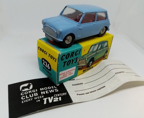 Corgi toys 226 morris mini - toys,
