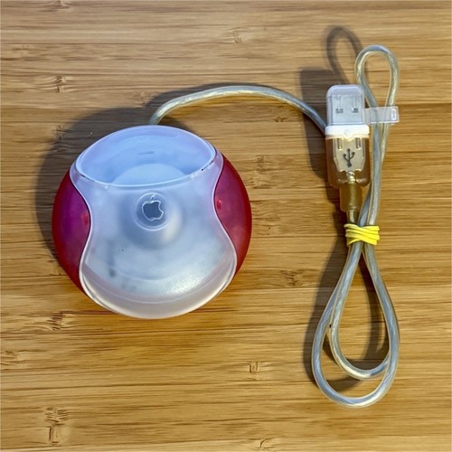 Apple mouse usb trasparente - apple,