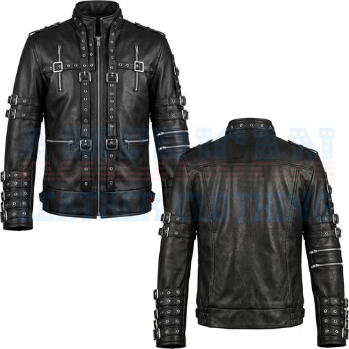 Giacca pelle nera michael - pelle,