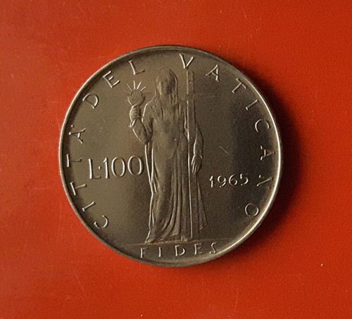 100 lire 1965 vaticano - 100,