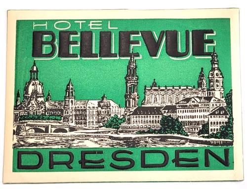Dresden hotel bellevue antica - hotel,
