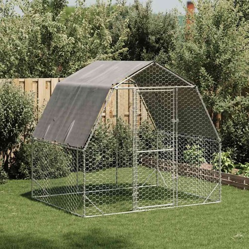 Recinto per polli 5x8x2 m - recinto, 2,5x8x2,25