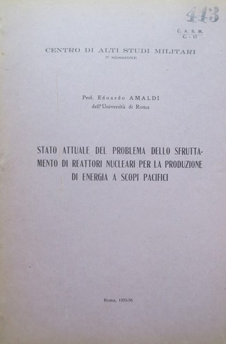 Stato attuale del - , problema