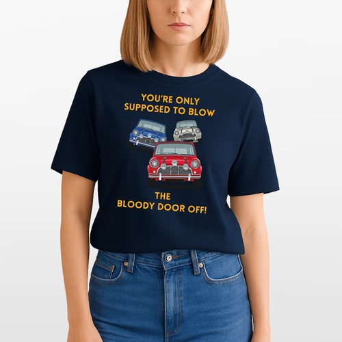 Shirt retrò mini cooper - t-shirt,