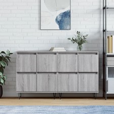 2x Credenza Armadio Grigio