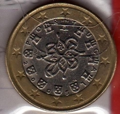 E356 moneta coin portogallo 1 - e356, portogallo:
