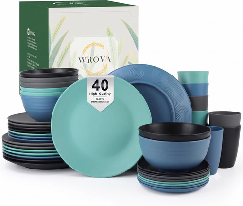 Set tavola plastica - tavola, in