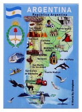 Argentina Graphic Map and