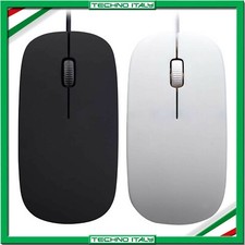✅MOUSE PER UFFICIO GAMING OTTICO CON FILO RISOLUZIONE 1000 DPI LAPTOP USB MS400✅