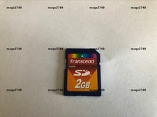 Transcend 2 GB scheda SD scheda di memoria SD