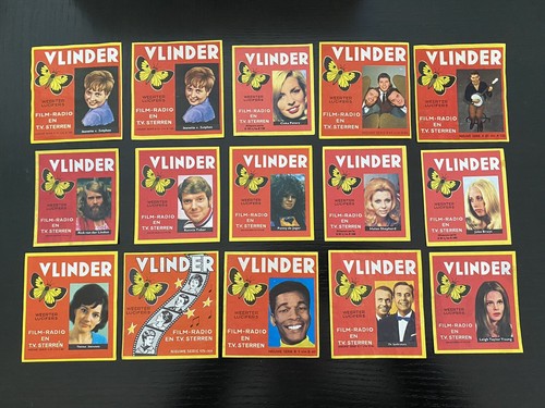 Lotto schede vlinder - di,