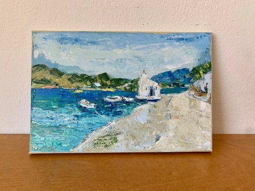 Grecia paesaggio impasto - grecia,
