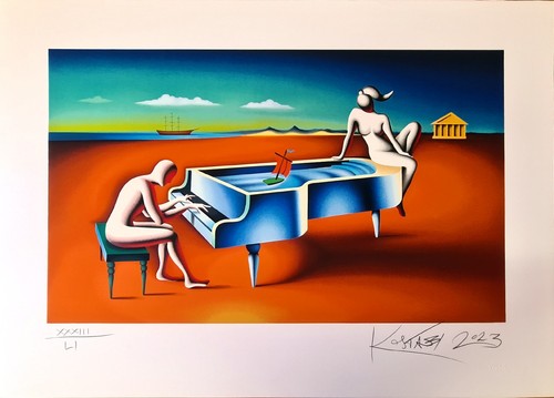 Mark kostabi blown - mark, away