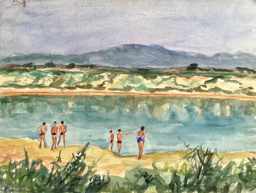 Specchio acqua vigneux sur - d'acqua,