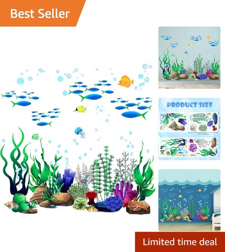 Adesivi murali creature marine