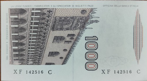 Rarissima mille lire marco - mille,