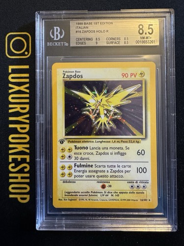 Carta card pokemon zapdos set - card,