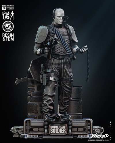 Scultura andrew scott soldato - andrew,