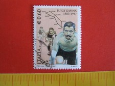 AB ITALIA REPUBBLICA FRANCOBOLLO USATO 2007 CICLISMO BIKE LUIGI GANNA SPORT