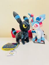 Peluche pupazzo 8" Umbreon Sylveon mostro tascabile giocattolo Pokemon Eevee roba animale set