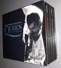 OPERA BOX COFANETTO 4 CD QUEEN & FREDDIE MERCURY THE DEFINITIVE COLLECTION 