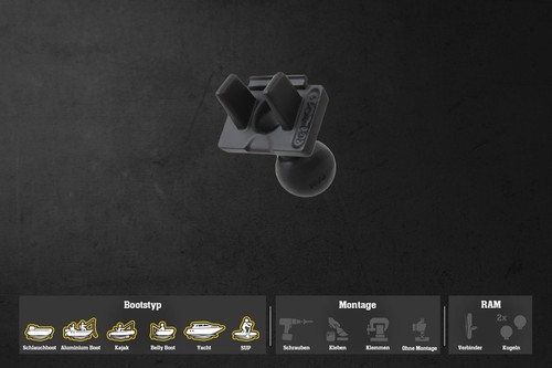 Ram mounts kugel - mounts,