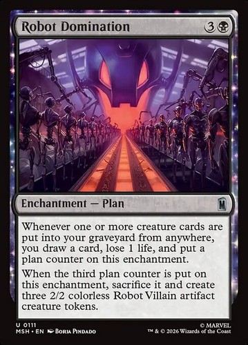 Magic robot domination - -,
