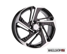 Cerchi in lega Hyundai Style 5x114.3 R18 4x 18 pollici 7.5J Black Machined Fe...