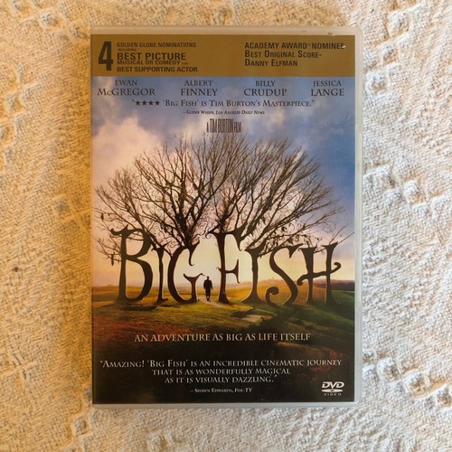 Big fish dvd movie - dvd, burton