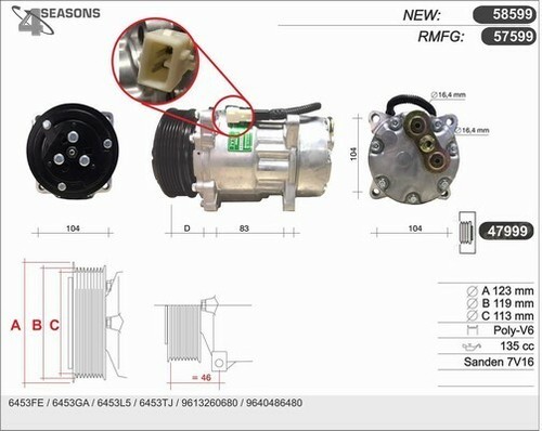 Compressore aria condizionata