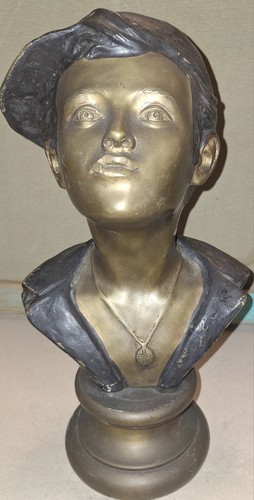 Scultura bronzo antica - in,