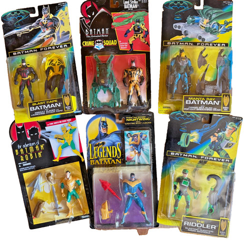 Batman action figures - 6,