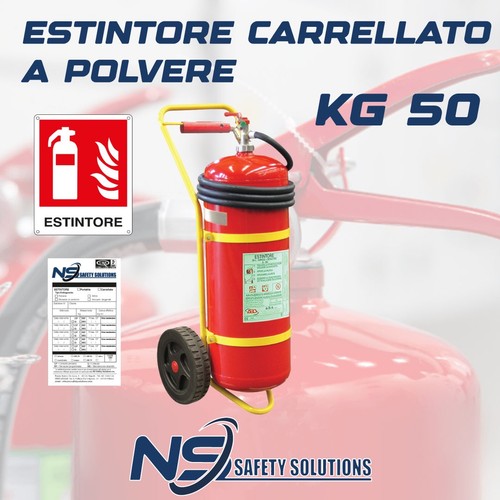 Estintore polvere - estintore, a