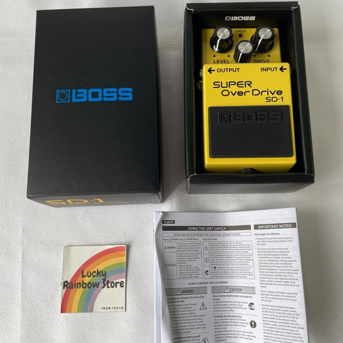 Boss super overdrive - sd-1,