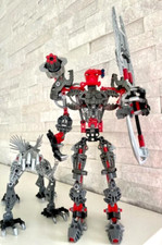 Bionicle Maxilos & Spinax 8924.  Completo.