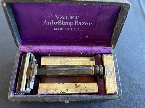 Set rasoio vintage valet - rasoio,