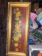 Vecchio dipinto floreale