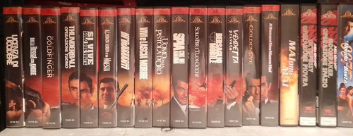 Stock vhs agente 007 - stock,