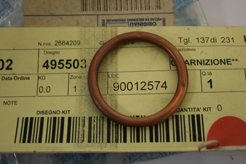 Guarnizione marmitta scarico