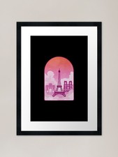 Stampa artistica con cornice