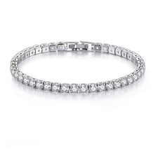 Bracciale tennis acciaio - bracciale,