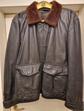 Bomber pelle colore nero - in,