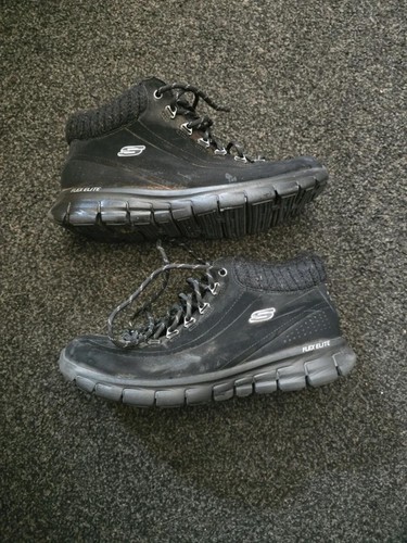 Stivali sketchers neri elite - sketchers,