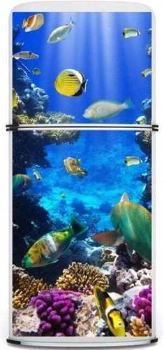 Avvolgiporta frigo mondo