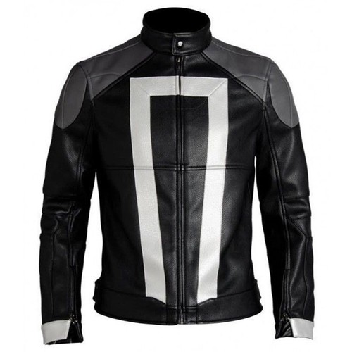Giacca pelle nera uomo - giacca,