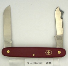 Victorinox Coltello 2 lame Grafter Swiss Army (rosso) - nuovo senza scatola innesto #6838